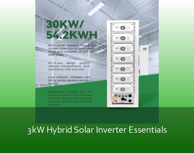 3kW Hybrid Solar Inverter Essentials